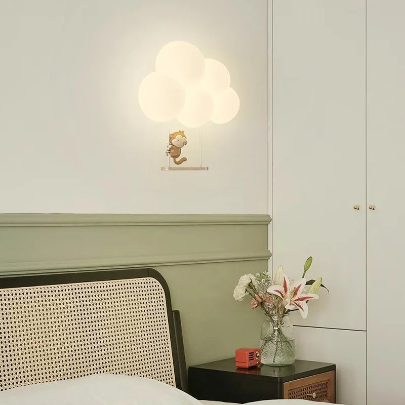 CloudLight – Moderne LED Wandlamp voor Kinderen