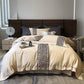 Leopard Grey – Luxe Dekbedovertrekset van Egyptisch Katoen