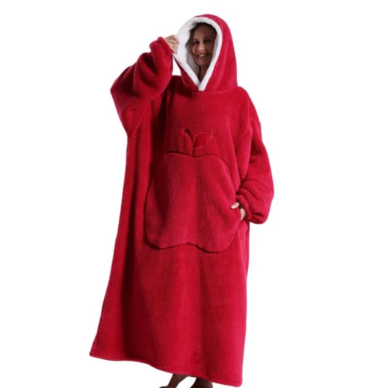 SnuggleHood - Luxe Oversized Fleece Hoodie voor Ultiem Comfort
