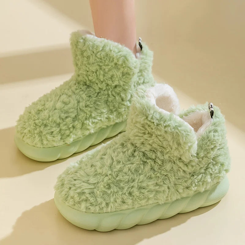 VelvetLuxe Slippers - Luxe Comfort voor Koude Dagen