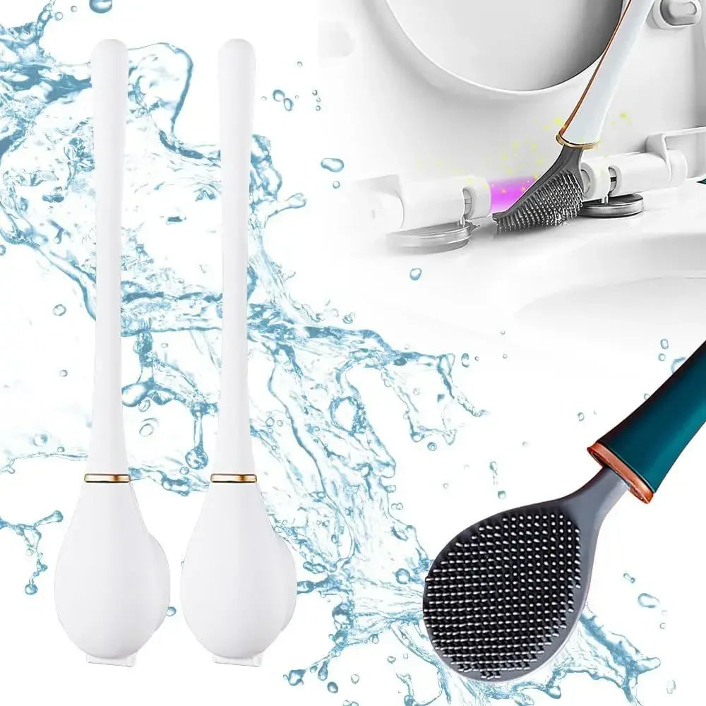 SumiClean - Strakke Siliconen Toiletborstel voor Jouw Badkamer