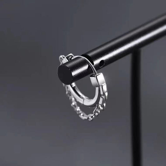ChainHoops Oorbellen - Trendy Elegante Hoop Earrings