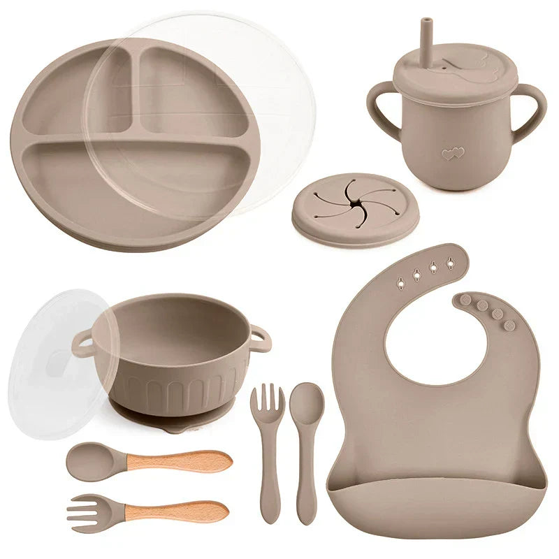 BabyCare Set - 10-delige BPA-vrije Serviesset voor Kinderen