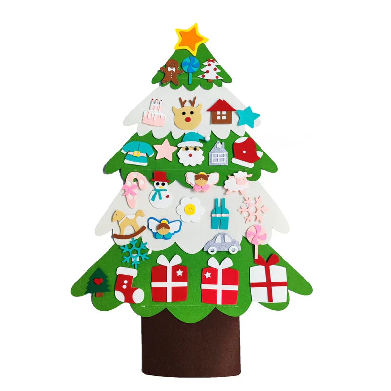 Creatieve Vilten Kerstboom – Maak deze Feestdagen Bijzonder