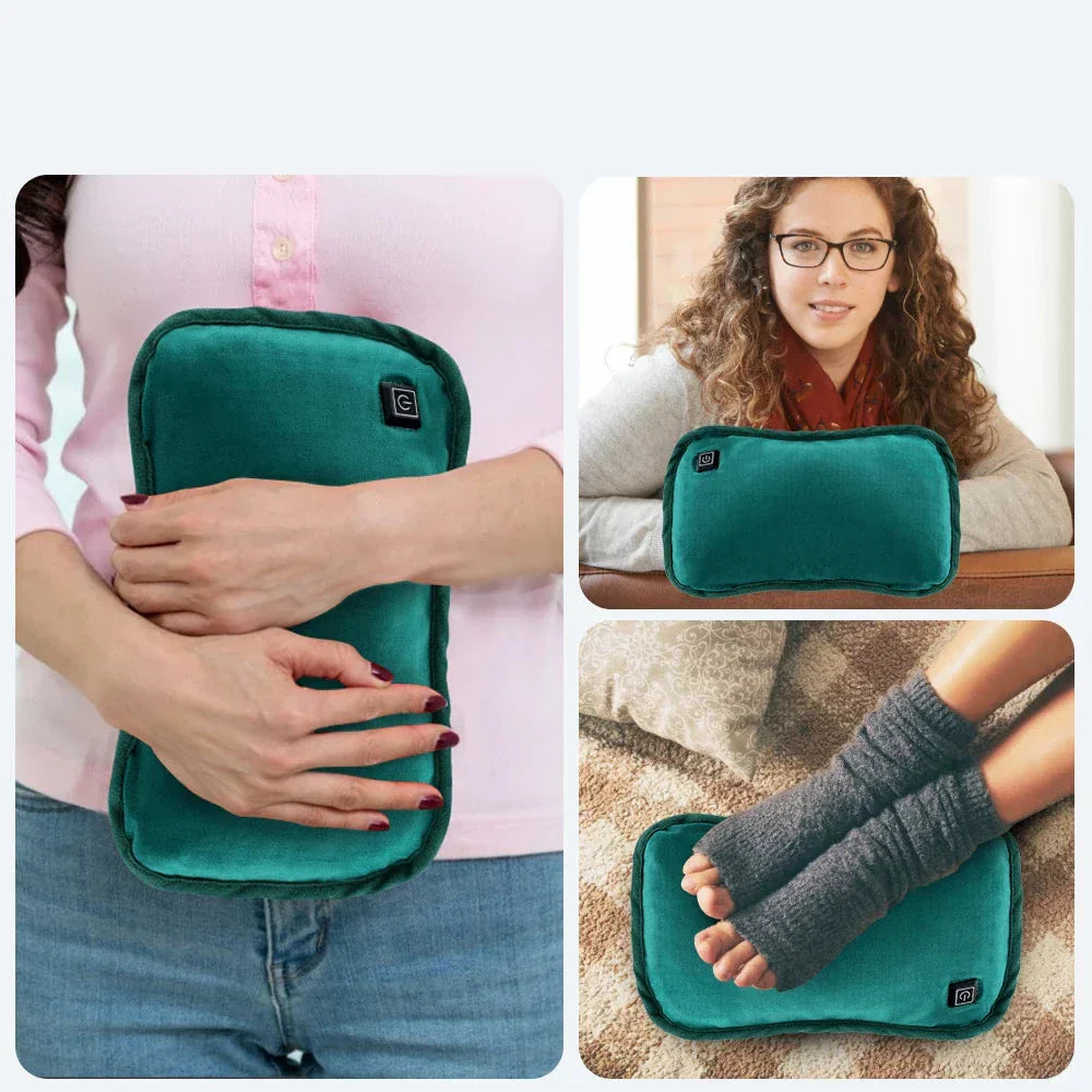 WarmthComfort - Luxe Draagbaar Verwarmingskussen voor Ultieme Cozy Moments