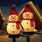 SoleilNeige Sneeuwpop Tuinlamp - Magische LED Buitenverlichting voor Tuin
