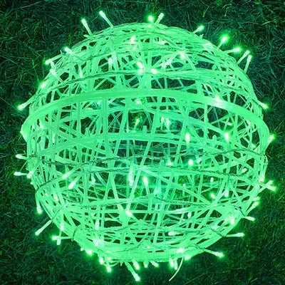 Sphere Rieten Feestverlichting - Elegante Rieten Feestverlichting voor Elke Gelegenheid