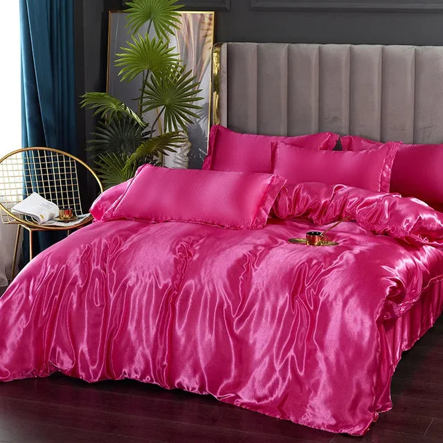 SatinDream Bedset - Luxe Satin Beddengoed voor Droomachtige Nachten