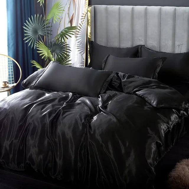 SatinDream Bedset - Luxe Satin Beddengoed voor Droomachtige Nachten