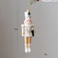 CharmingSnow Kerstdecoratie – Betoverende Keramische Kersthangdecoratie
