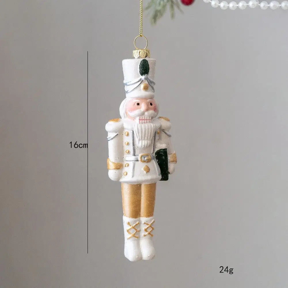 CharmingSnow Kerstdecoratie – Betoverende Keramische Kersthangdecoratie