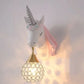 UnicornLicht – Speelse Wandlamp voor Kinderkamer