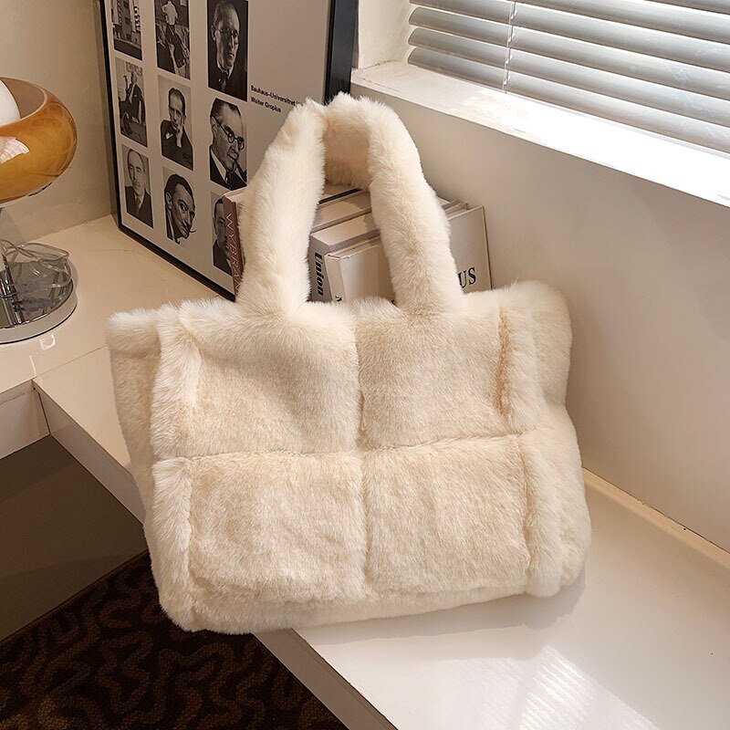 Pipa Plush Bag – Winterse Comfortabele Damestas