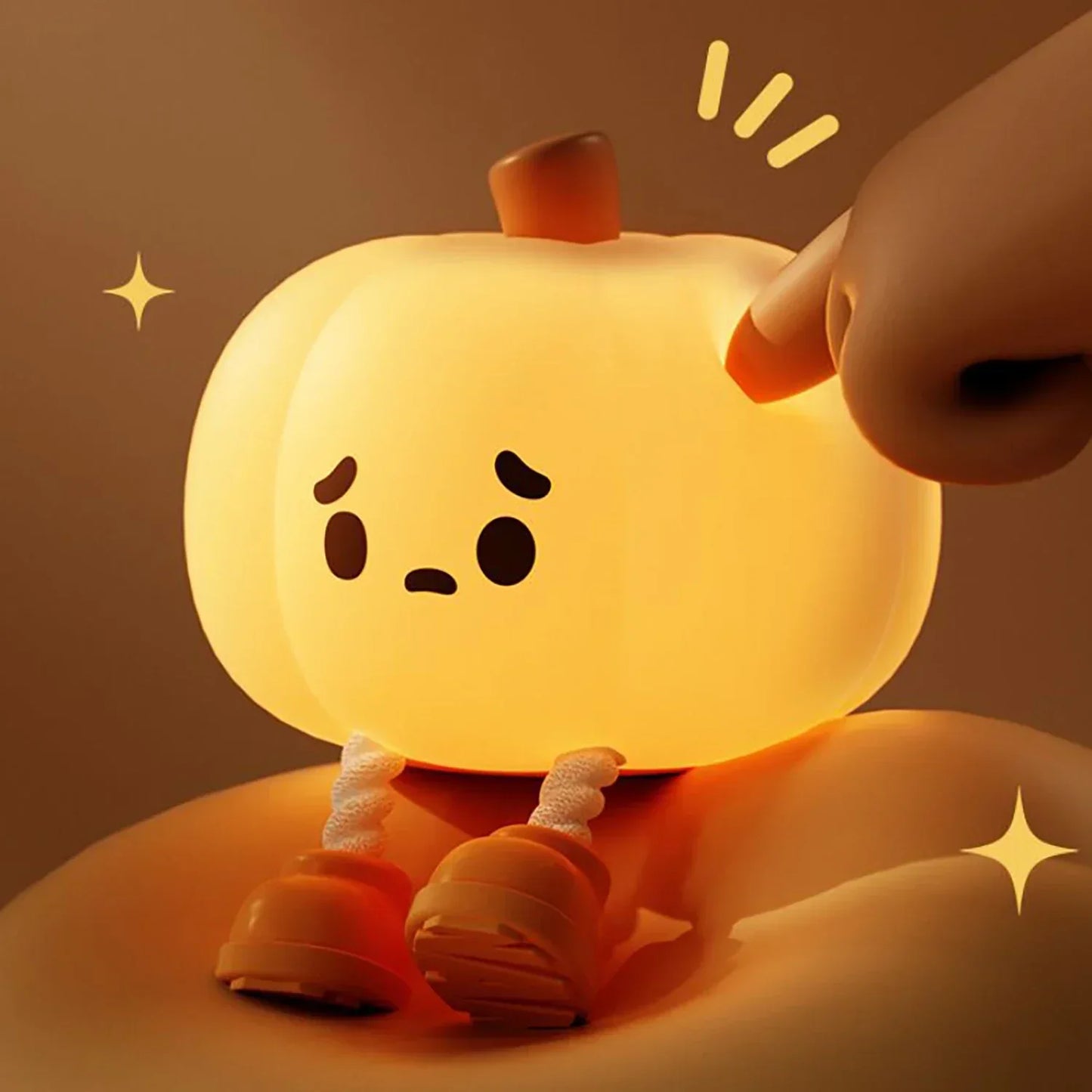 GlowPumpkin Light - Sfeervol Nachtlicht met Warme Gloed