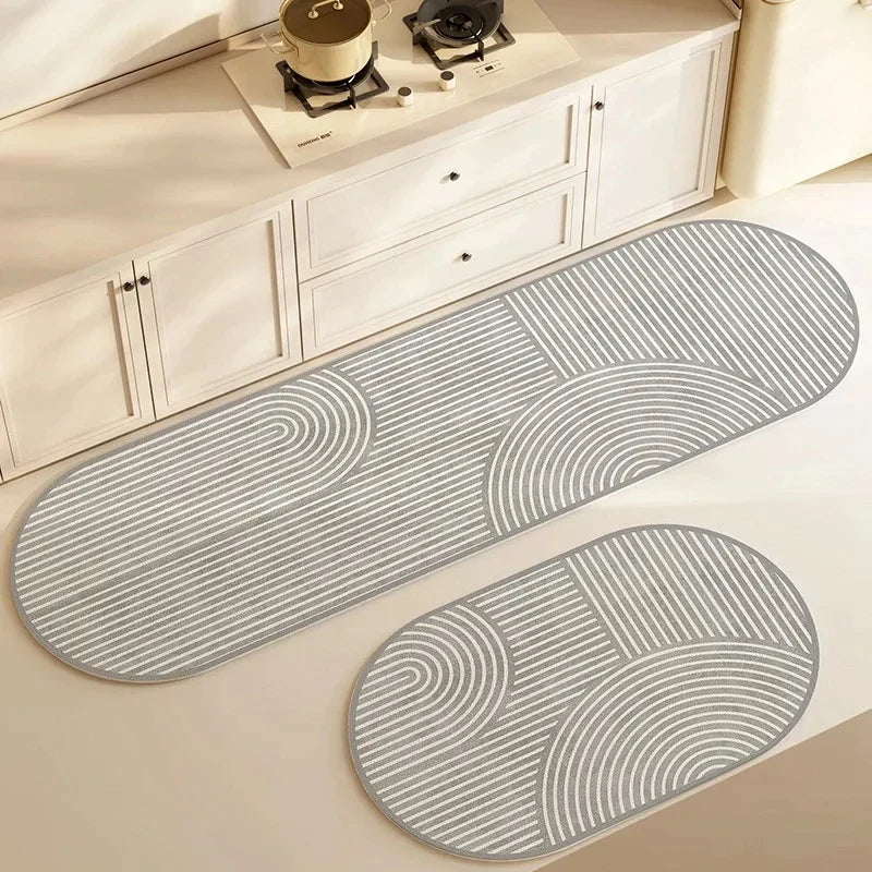 FreshStep – Luxe Antislip Keukenmat voor Stijl & Comfort