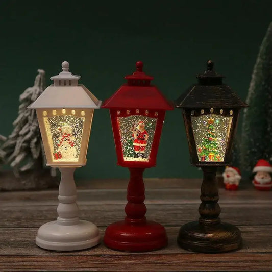 LumiereEnchantee Kerst Tafellamp - Betoverende Feestverlichting met Muziek