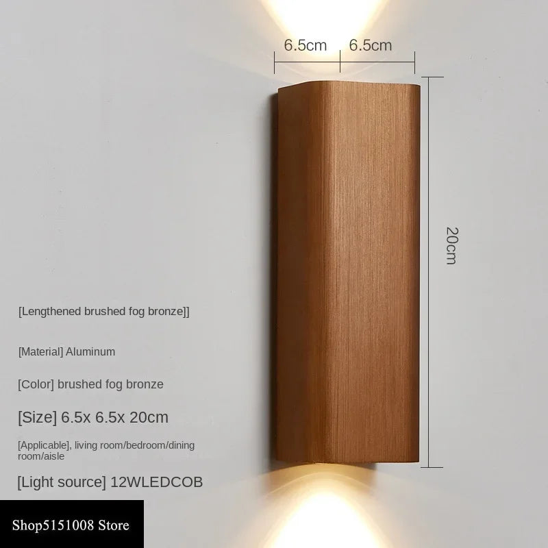 GlowLuxe - Stijlvolle LED Wandlamp voor Slaapkamer