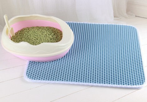 NonSlipPurrfect - Stijlvolle Kattenbakmat voor Droge Vloeren