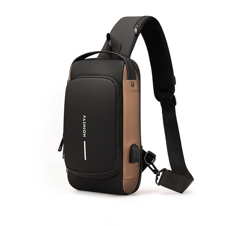 Julian ShoulderBag - Stijlvolle Schoudertas met Oplaadfunctie
