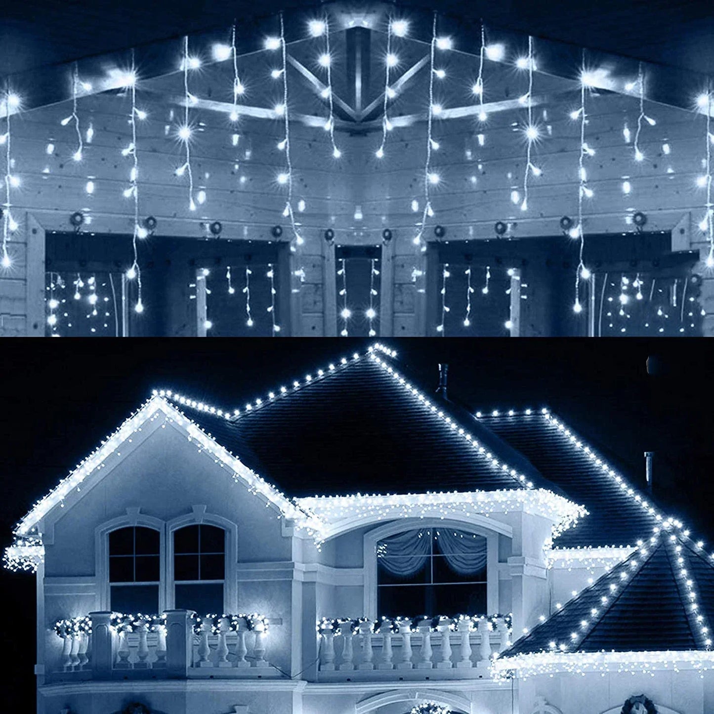 Stijlvolle Starlights - Hangende LED-Lampen voor Magische Buitenfeesten