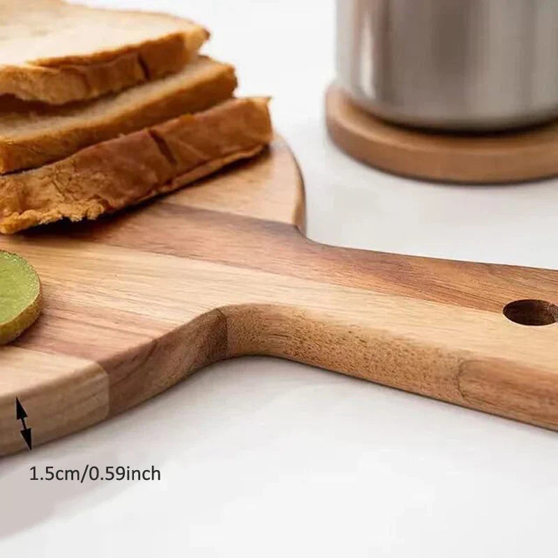 WoodStyle Acacia – Houten Pizza- en Serveerplank