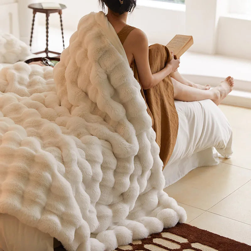 ChicWarmth - Luxe Plaid voor Ultiem Comfort