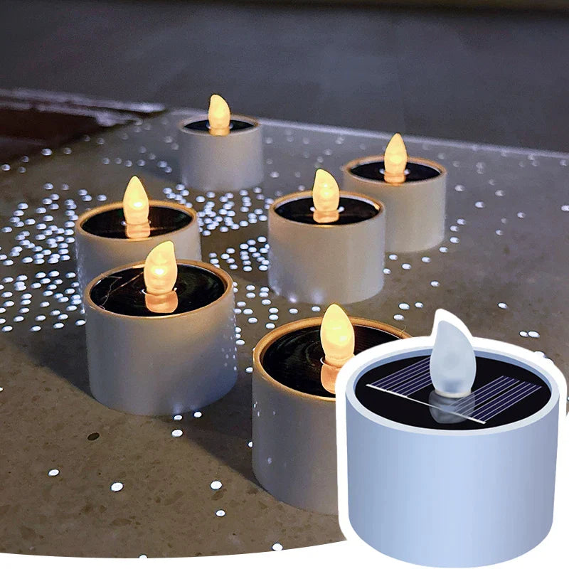 AmbianceFlicker Kaarsen - Zonne-energie Vlamloze Buitenverlichting