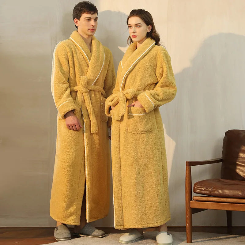 FleeceComfort Badjas - Luxe Flanel Badjas