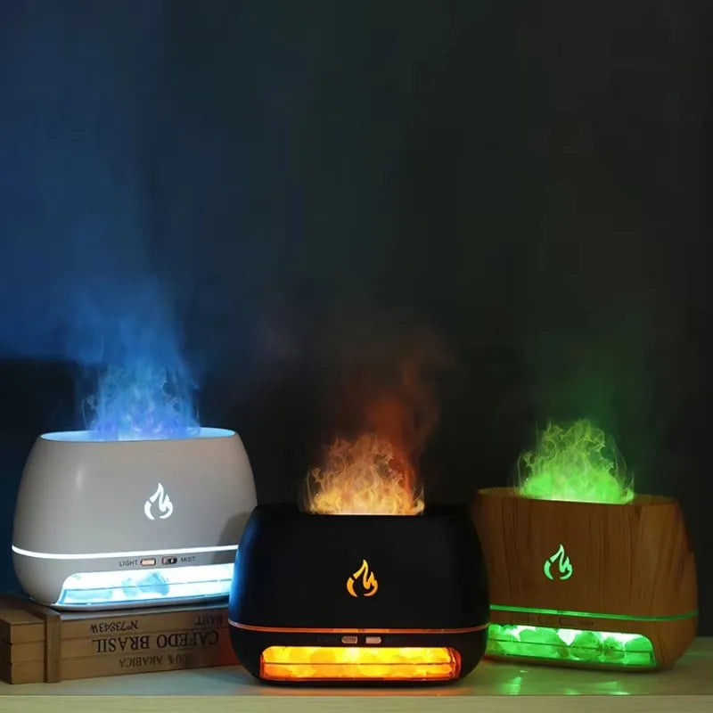 SaltSerenity - Zoutlamp Diffuser met Ambient Verlichting