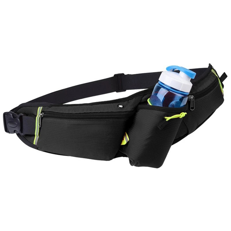 RunEase Belt – Waterdichte Hardloopriem met Drinkhouder