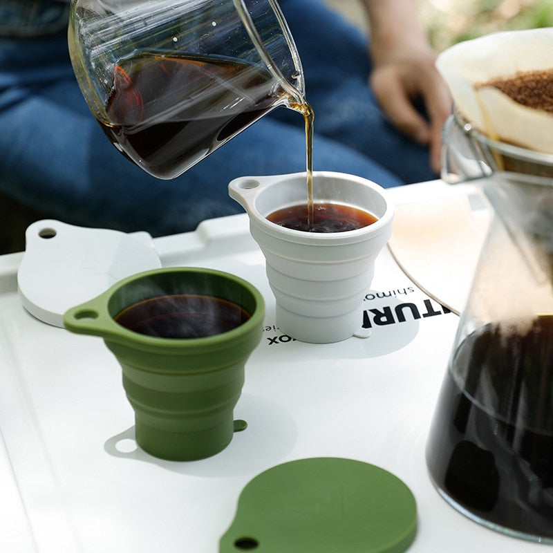 FoldAway Cup - Handige Reiscup voor Avonturen