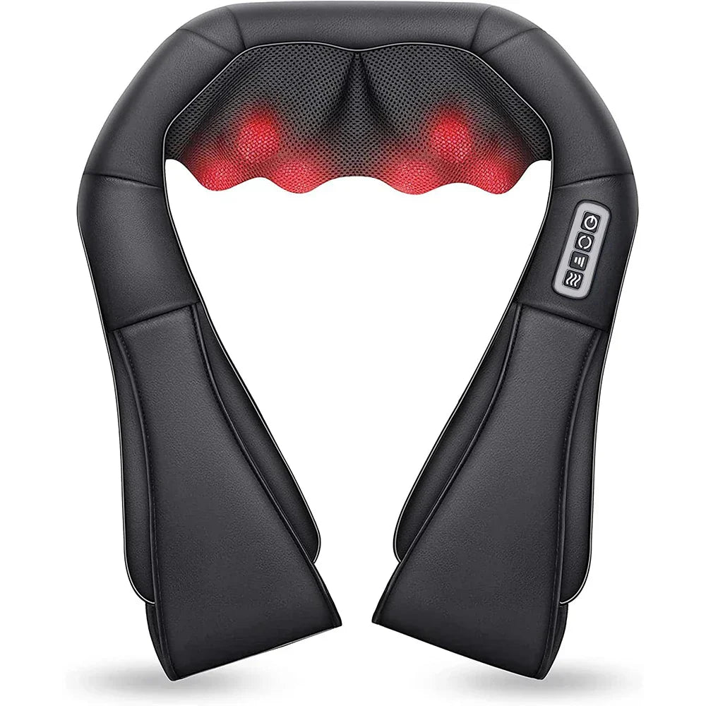 Relief Spiermassager - Luxe Spiermassager met Verwarmingsfunctie en Meerdere Modi