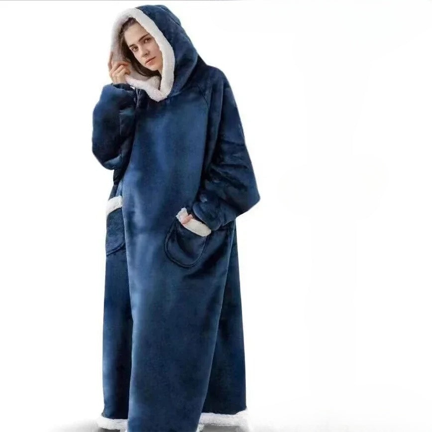 CozyWrap - Luxe Oversized Fleece Hoodie voor Ultiem Comfort