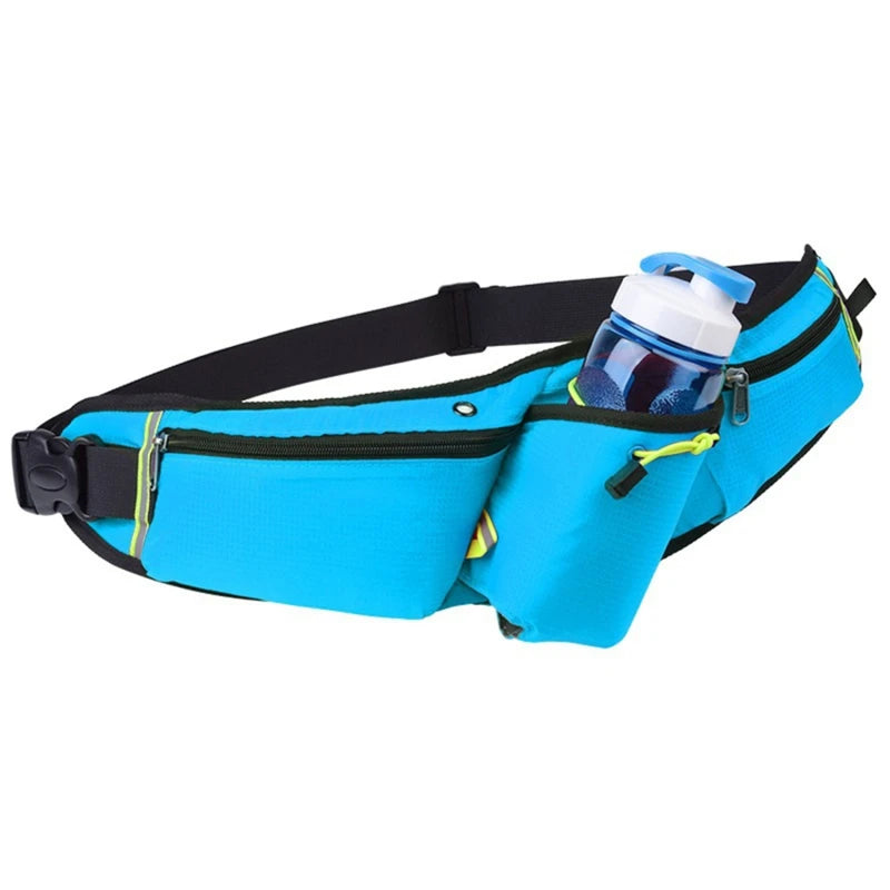 RunEase Belt – Waterdichte Hardloopriem met Drinkhouder