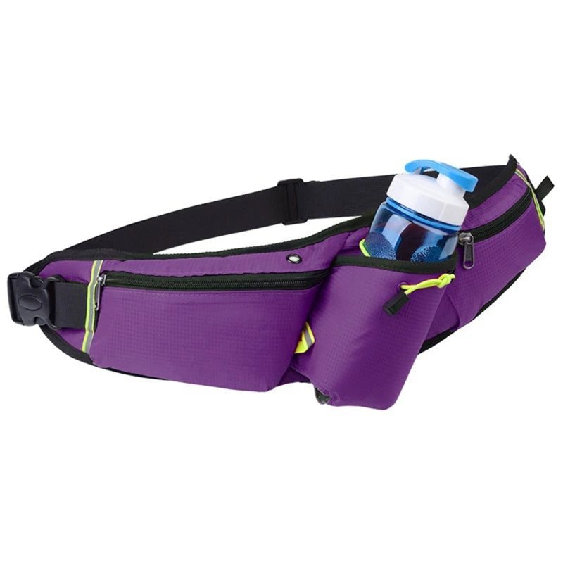 RunEase Belt – Waterdichte Hardloopriem met Drinkhouder