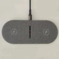 DazzleCharge - Stijlvol Dubbel Draadloos Oplaadstation 40W