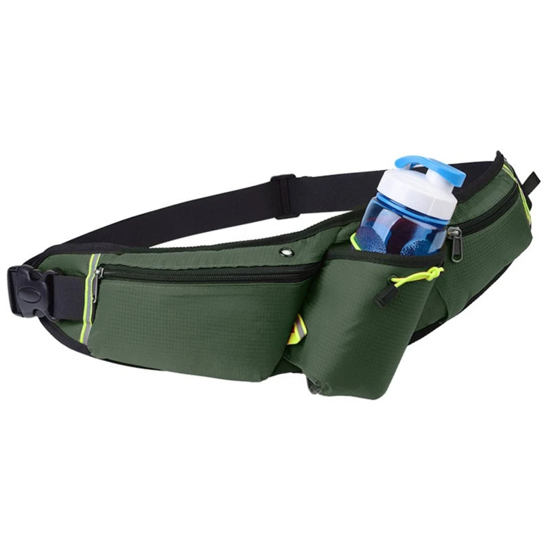 RunEase Belt – Waterdichte Hardloopriem met Drinkhouder