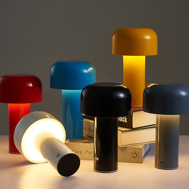 Italiaanse Paddenstoel Draadloze Tafellamp - Elegante Tafellamp voor een Magische Sfeer