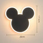 PinkRabbit - Speelse LED Wandlamp voor Kinderkamer