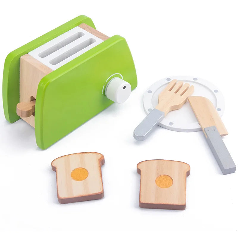WoodPlay Set – Realistisch Houten Keukenspeelgoed