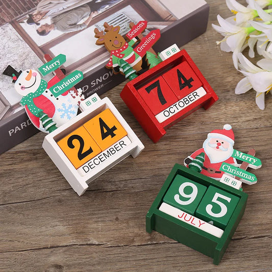 JoyfulCountdown Tree - Speelse Houten Kerstboom