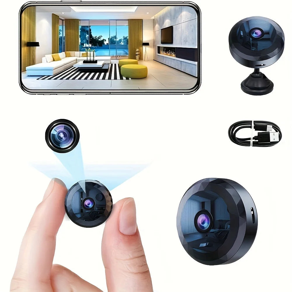 SecurEye Mini HD Camera - Compacte Bewakingsoplossing 1080P