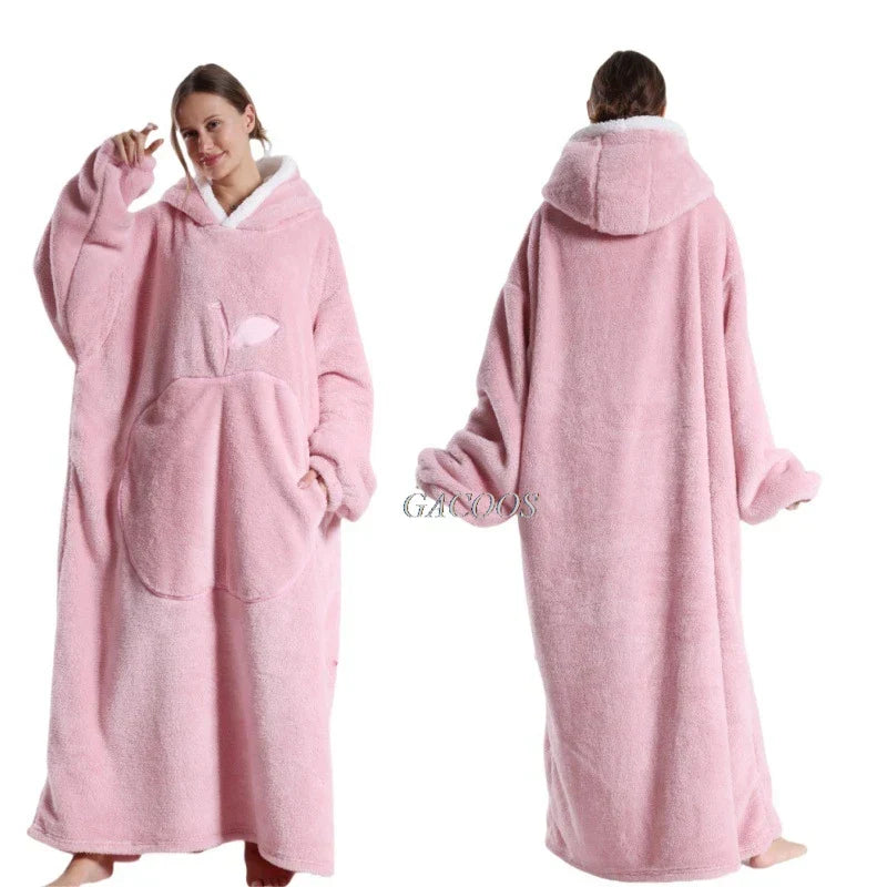 SnuggleHood - Luxe Oversized Fleece Hoodie voor Ultiem Comfort
