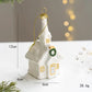 CharmingSnow Kerstdecoratie – Betoverende Keramische Kersthangdecoratie