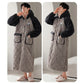 HoodedComfort Badjas - Luxe Flanellen Badjas met Capuchon