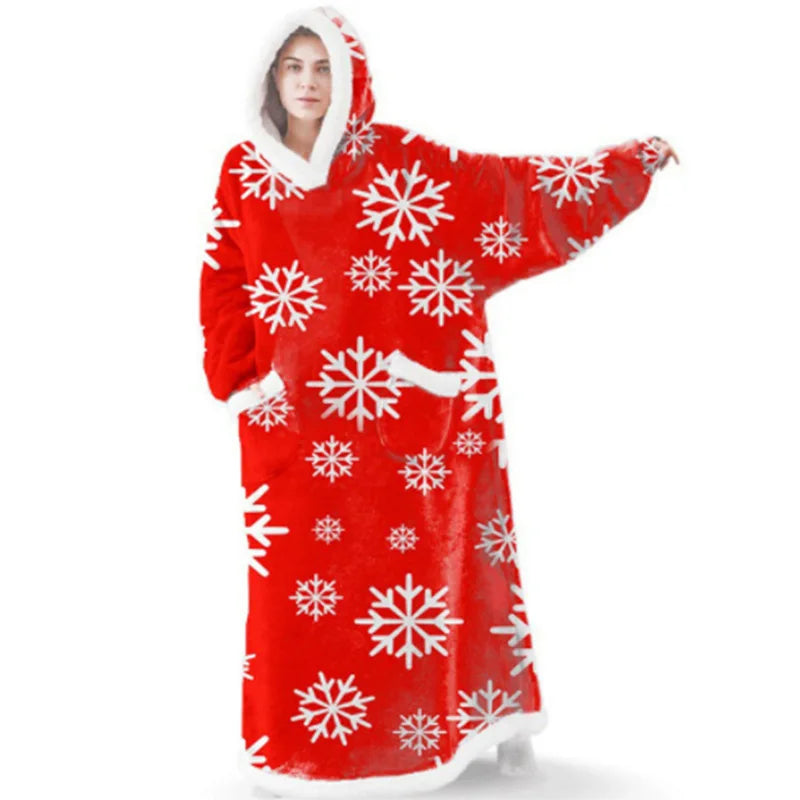SleeveSnug - Ultiem Oversized Winterdeken-Sweatshirt