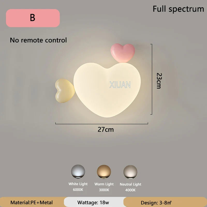 LoveLicht - Roze Wolken LED Nachtlamp