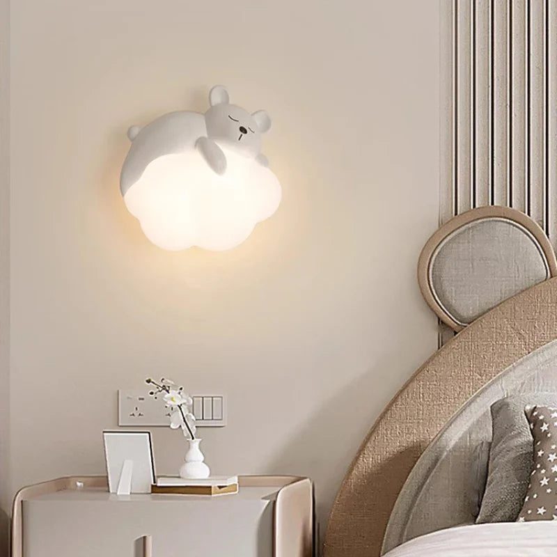 PandaGlow Lamp - Liefelijke LED Wandverlichting voor Kinderen