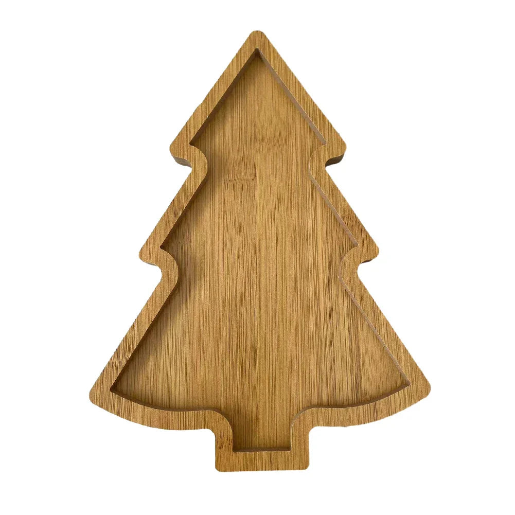 FestiveTree Board - Unieke Houten Serveerplank voor Feestdagen