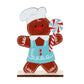 Peperkoekman Kerst Ornament - Schattige Peperkoekman voor Feestelijke Decoratie